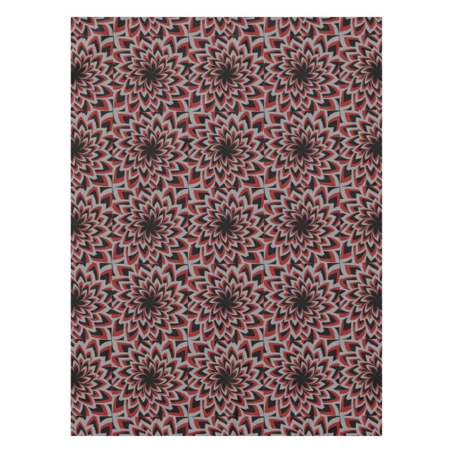 NAPPE MOTIF FLEUR TOURBILLON   (Devant)
