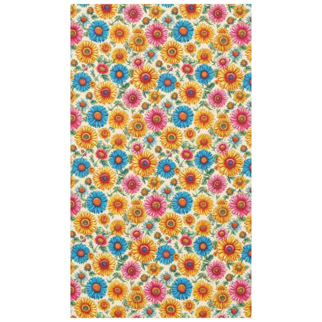 Nappe Motif floral (Devant)