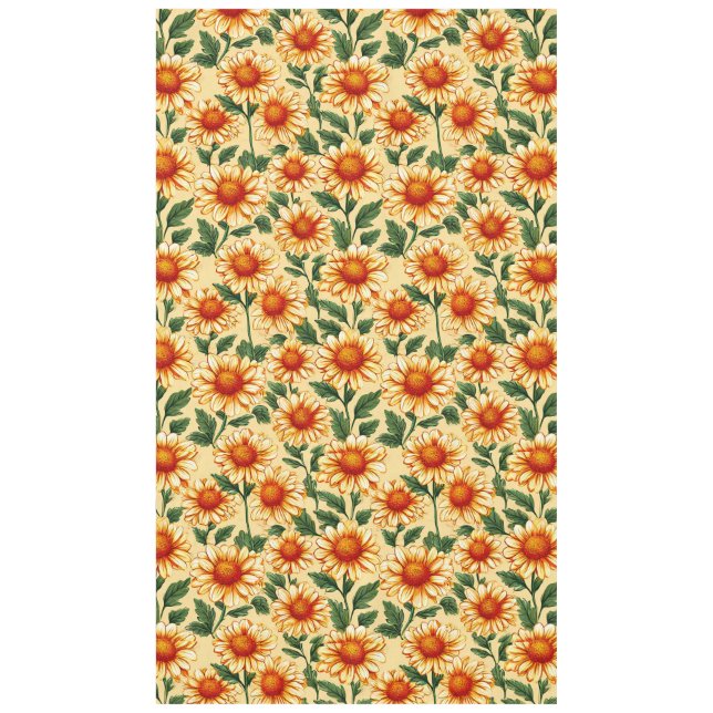 Nappe Motif floral (Devant)