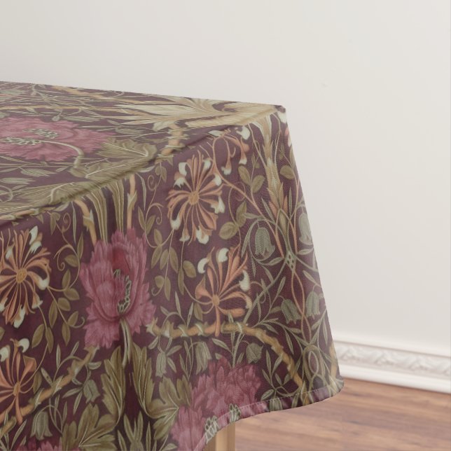 Nappe Motif floral Chèvrefeuille Antique de William Morr (In Situ)