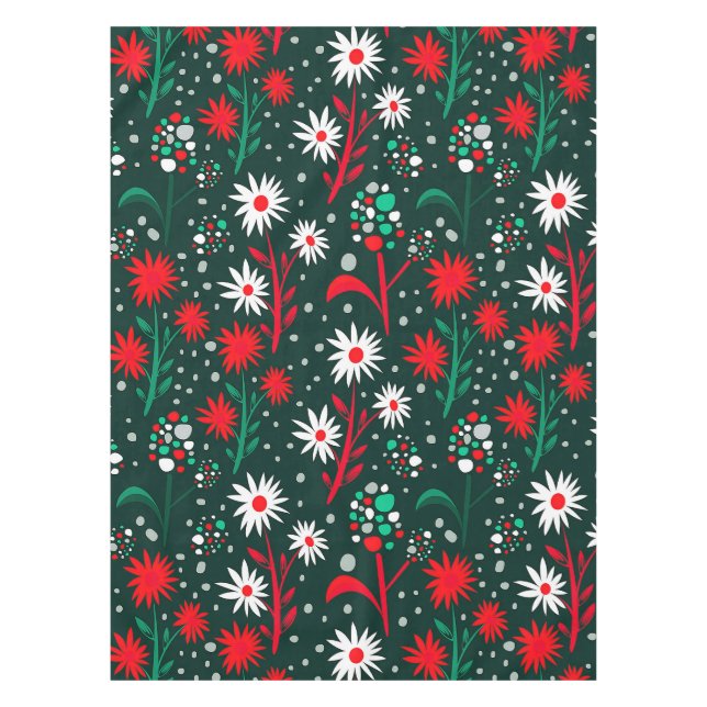 Nappe Motif floral coloré (Devant)