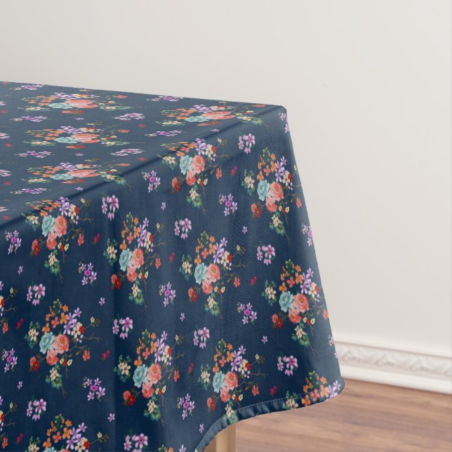 Nappe Motif floral de bouquet rose (In Situ)