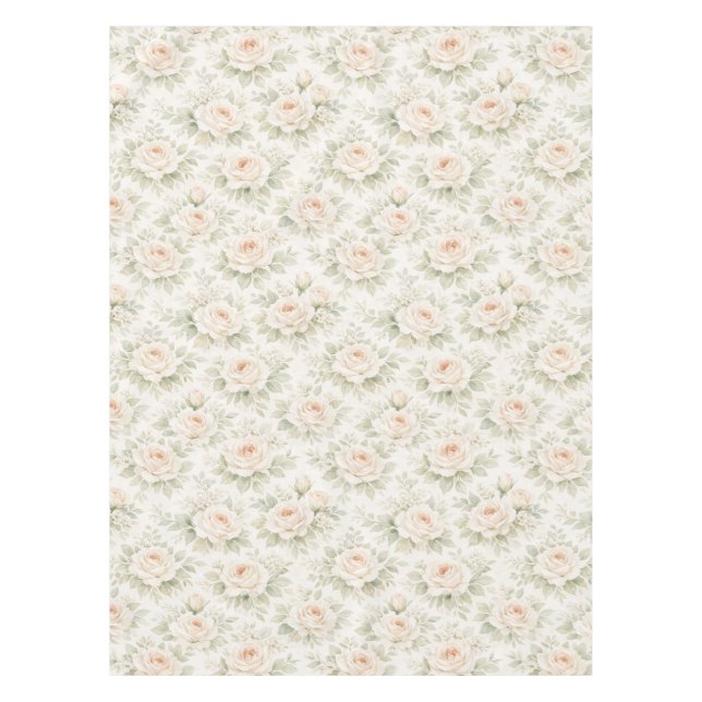 Nappe Motif floral de mariage (Devant)