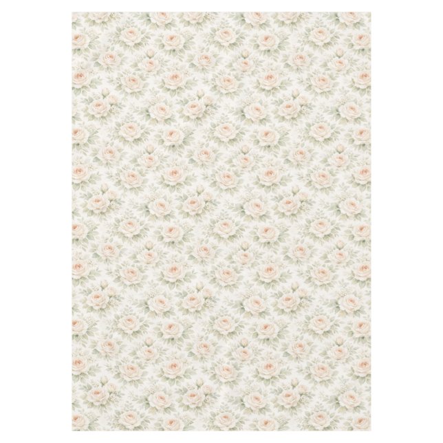 Nappe Motif floral de mariage (Devant)