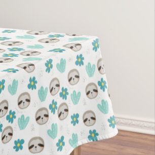 Nappe Motif floral de paresse douce