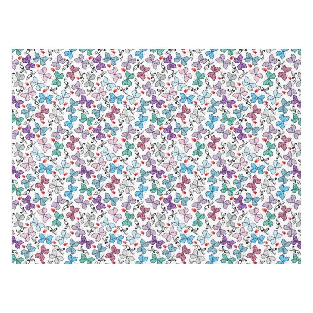 Nappe Motif floral de Valentine (Devant (Horizontal))