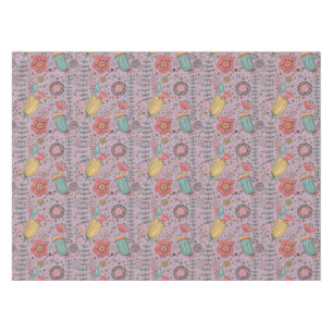 Nappe Motif floral élégant avec des fleurs