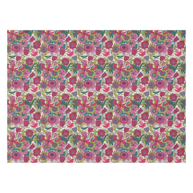 Nappe Motif floral lumineux (Devant (Horizontal))