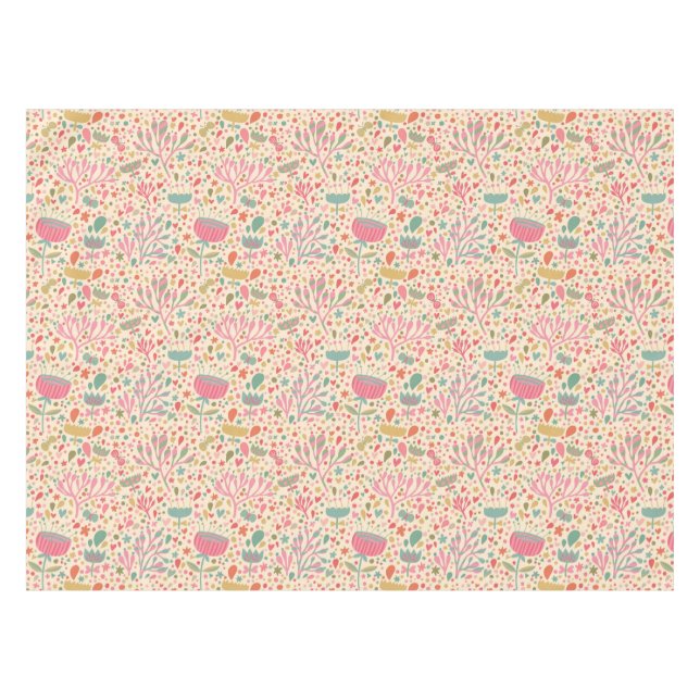 Nappe Motif floral lumineux (Devant (Horizontal))