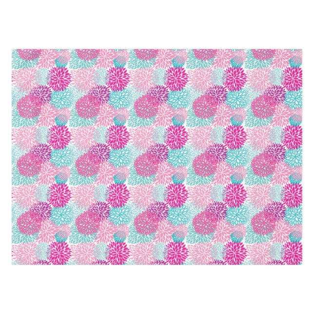 Nappe Motif floral lumineux 2 (Devant (Horizontal))