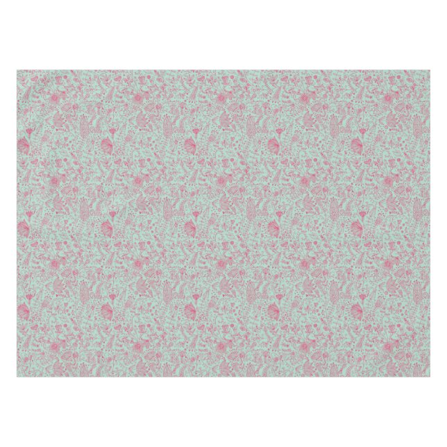 Nappe Motif floral mignon d'été (Devant (Horizontal))
