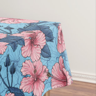 Nappe Motif floral tropical d'Hibiscus
