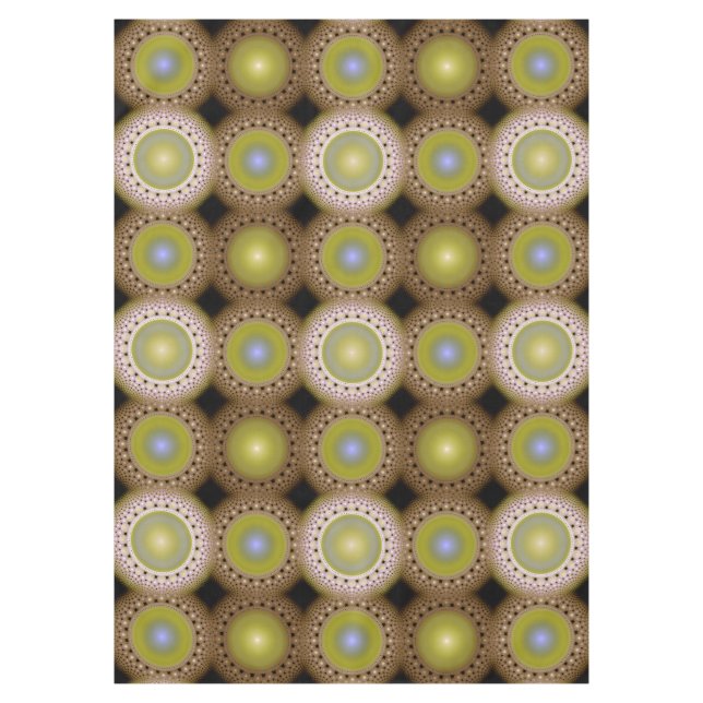 Nappe Motif fractal de Noël (Devant)