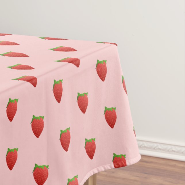 Nappe Motif fraise (In Situ)