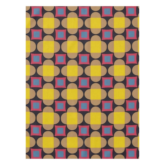 Nappe Motif géométrique abstrait (Devant)