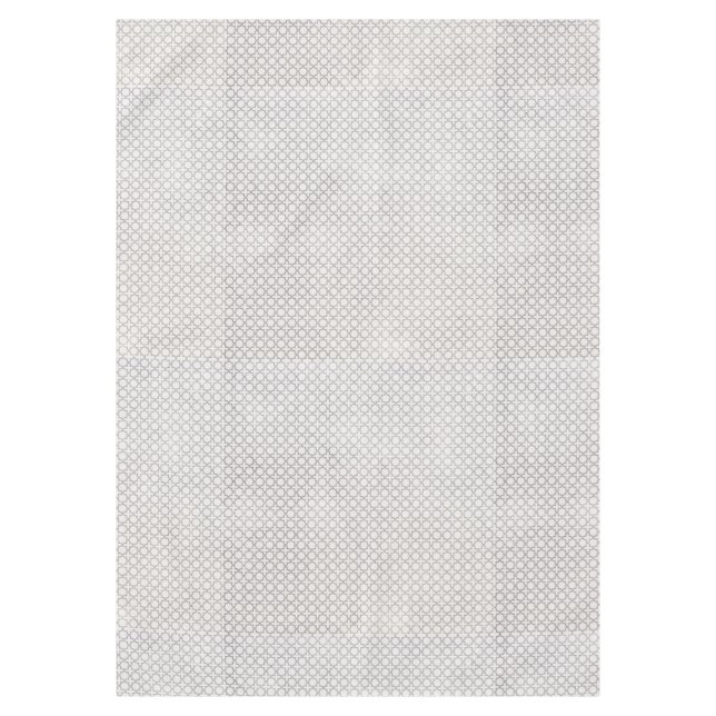 Nappe Motif géométrique beige islamique (Devant)