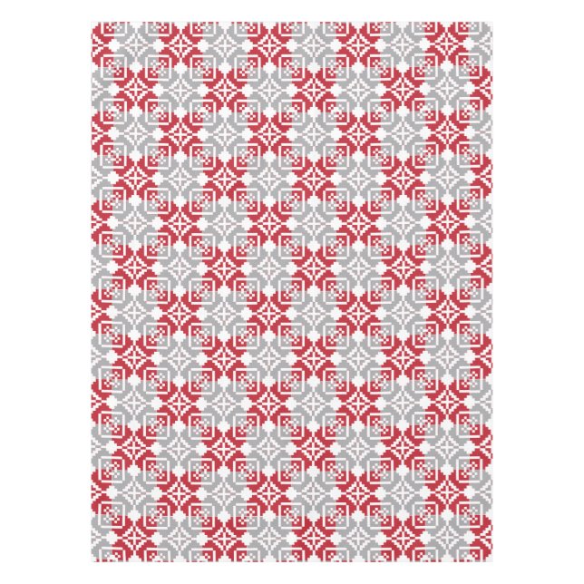 Nappe Motif géométrique du soleil du matin de Lettonie I (Devant)