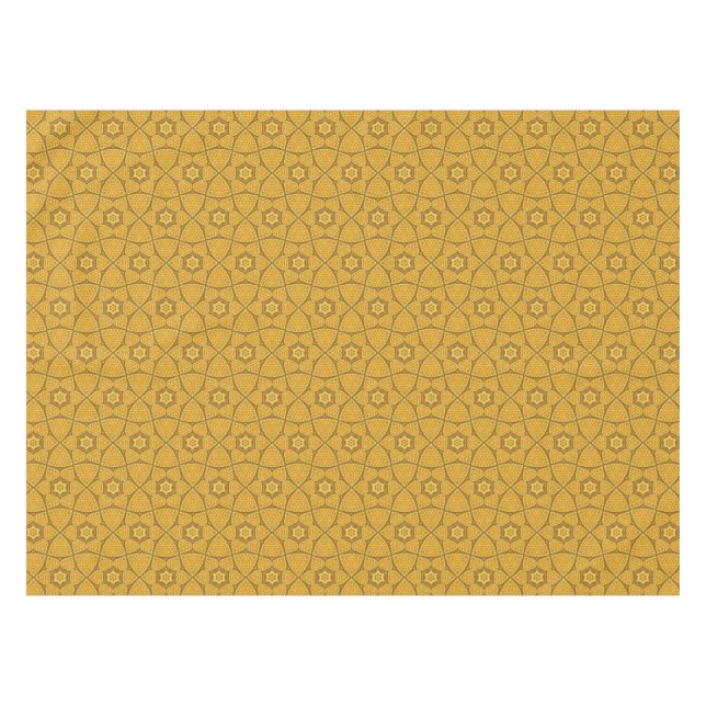 Nappe Motif géométrique moderne ethnique (Devant (Horizontal))