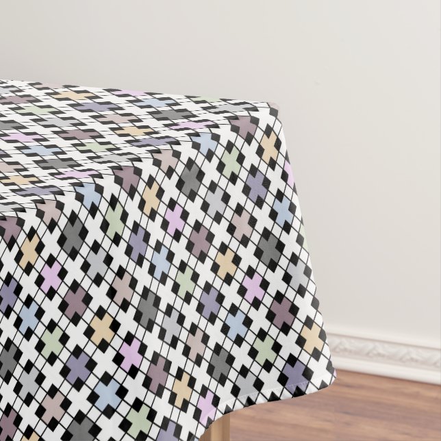 Nappe Motif géométrique multicolore (In Situ)