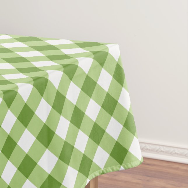 Nappe Motif Gingham Couleur Personnalisée (In Situ)
