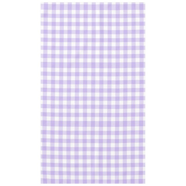 Nappe Motif Gingham Lavande de Pâques et de Printemps à  (Devant)