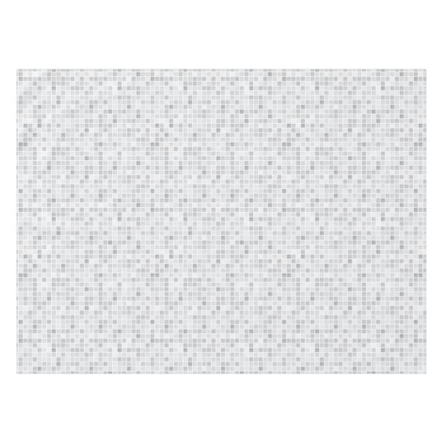 Nappe Motif gris de tuiles (Devant (Horizontal))