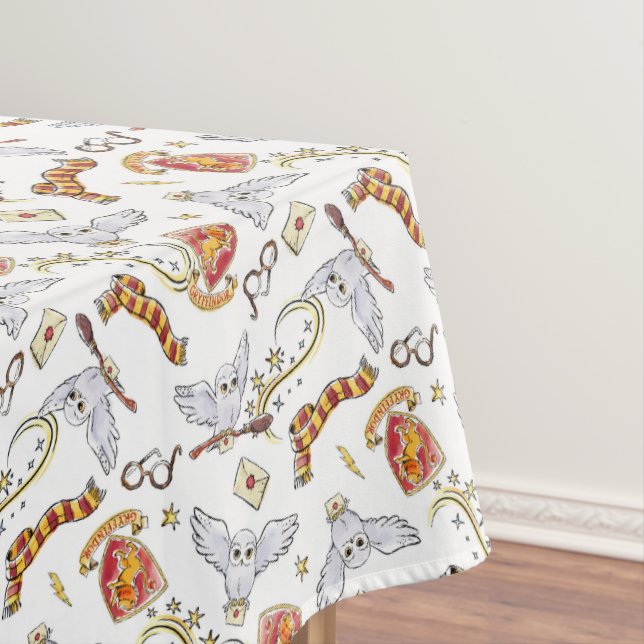 Nappe Motif Hedwig GRYFFINDOR™ (In Situ)