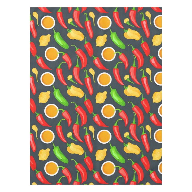 Nappe Motif Hot Chili Peppers (Devant)