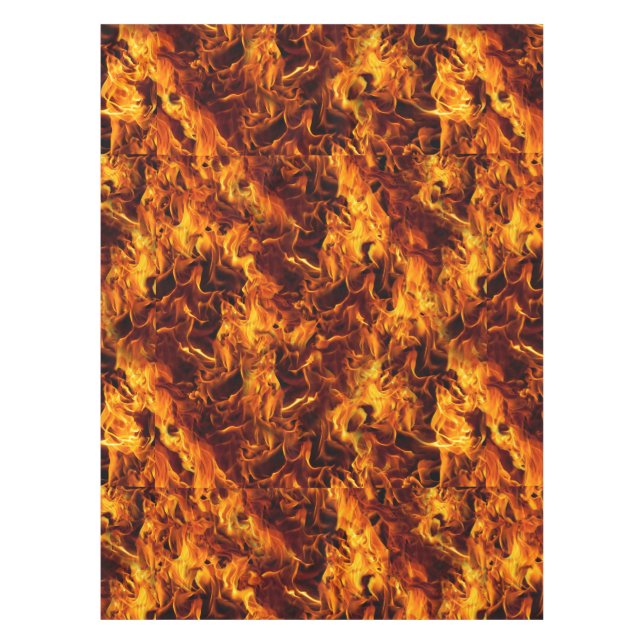 Nappe Motif incendie et flamme (Devant)