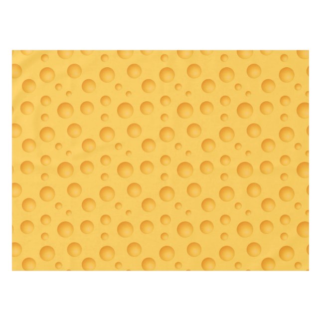 Nappe Motif jaune de fromage (Devant (Horizontal))