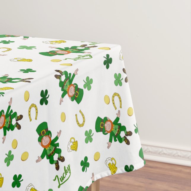 Nappe motif Jour de la Saint Patrick (In Situ)