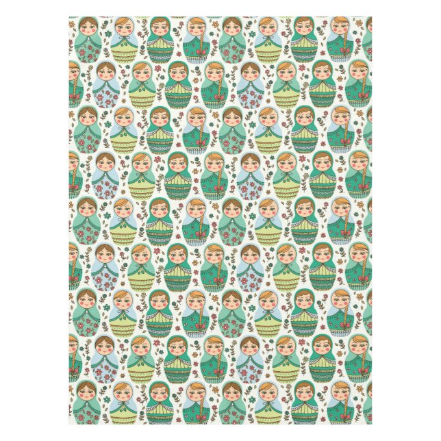 Nappe Motif Matreshka (Devant)