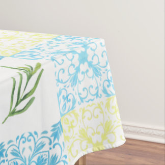 Nappe Motif Méditerranéen au Citron Italien