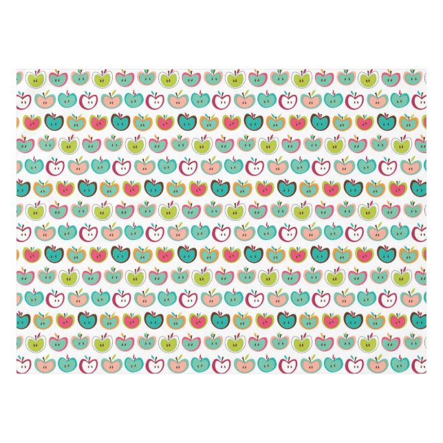 Nappe Motif mignon de pomme (Devant (Horizontal))