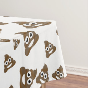 Nappe Motif mignon drôle d'Emoji de dunette