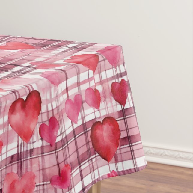 Nappe Motif moderne Tartan Red Heart (In Situ)