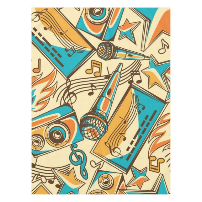 Nappe Motif musical (Devant)