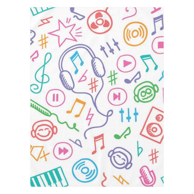 Nappe Motif musical (Devant)