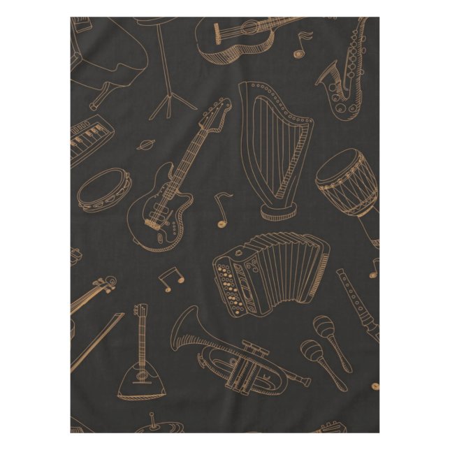 Nappe Motif musical (Devant)