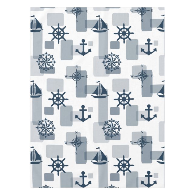 Nappe Motif nautique (Devant)
