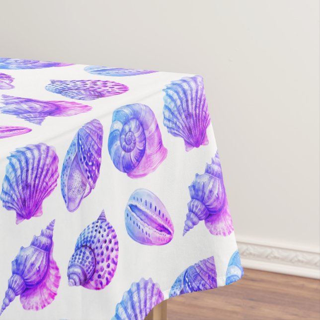 Nappe Motif Nautique Océan Coquillage (In Situ)