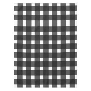Nappe Motif noir blanc En vichy