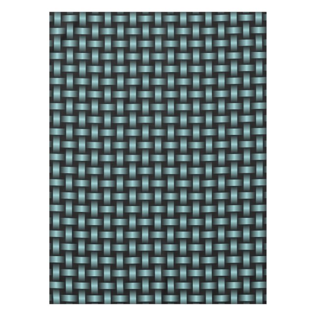 Nappe Motif noir bleu (Devant)