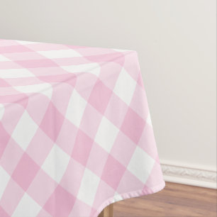 Nappe Motif Pâté En vichy Rose Et Blanc