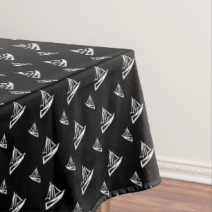 Nappe Motif peu précis de voilier