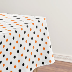 Nappe motif pointillé de Halloween de pois