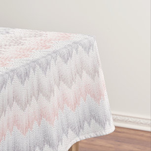 Nappe Motif pointillé par polka de crête de montagne