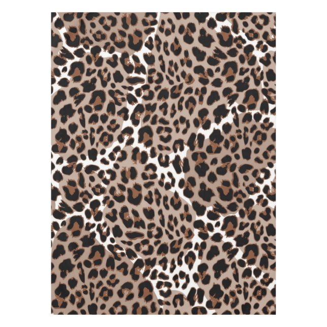 Nappe motif poster de animal (Devant)