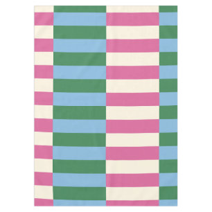 Nappe Motif rayé vertical coloré