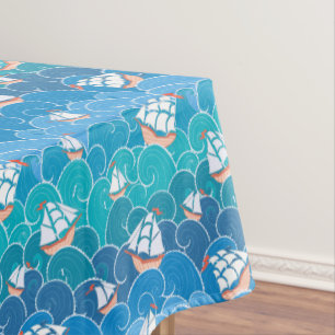 Nappe Motif rocheux de mer